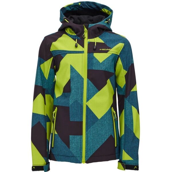 Head Head ARAM Софтшелово яке за момчета, зелено, размер