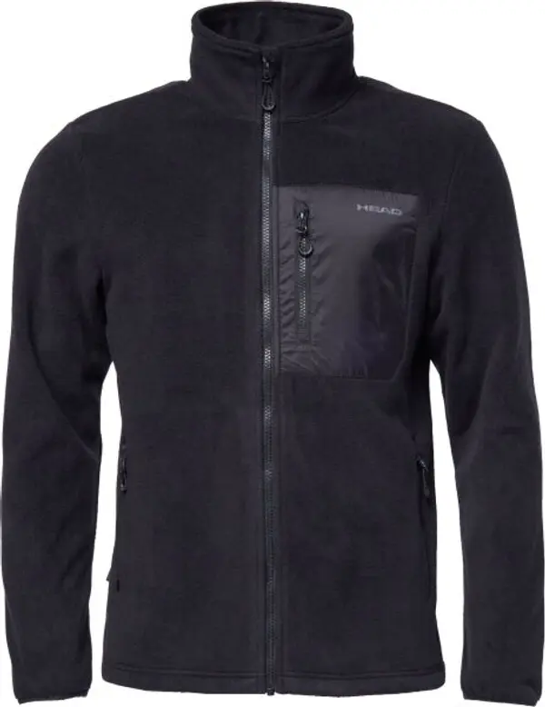 Head Head ASTONNO Мъжки суитшърт от флийс, черно, размер