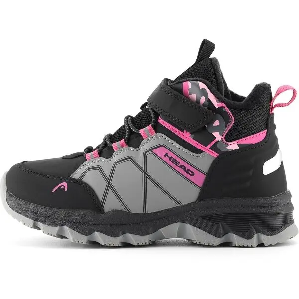 Head Head AVIERO Детски туристически обувки, черно, размер