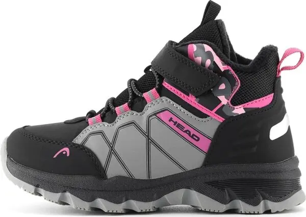 Head Head AVIERO Детски туристически обувки, черно, размер