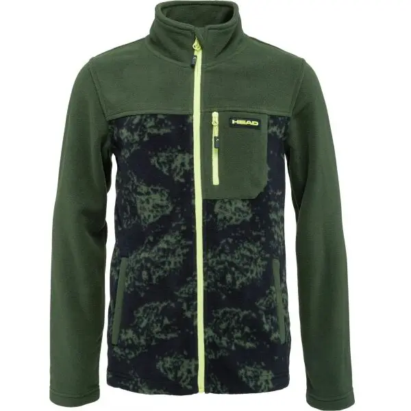 Head Head BONY Суитшърт за момчета от полар, зелено, размер 116-122