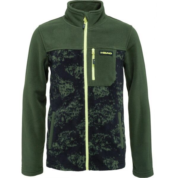 Head Head BONY Суитшърт за момчета от полар, зелено, размер