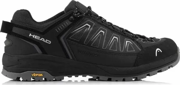 Head Head BRENES Мъжки туристически обувки, черно, размер