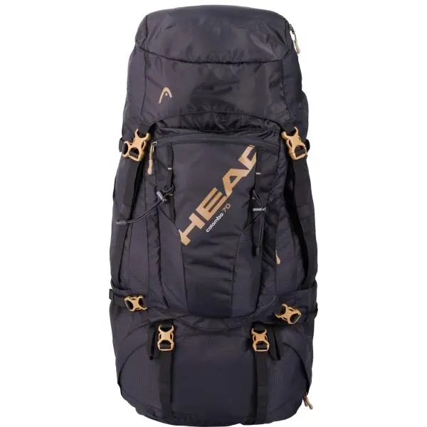 Head Head COLOMBO 70 Туристическа раница, черно, размер