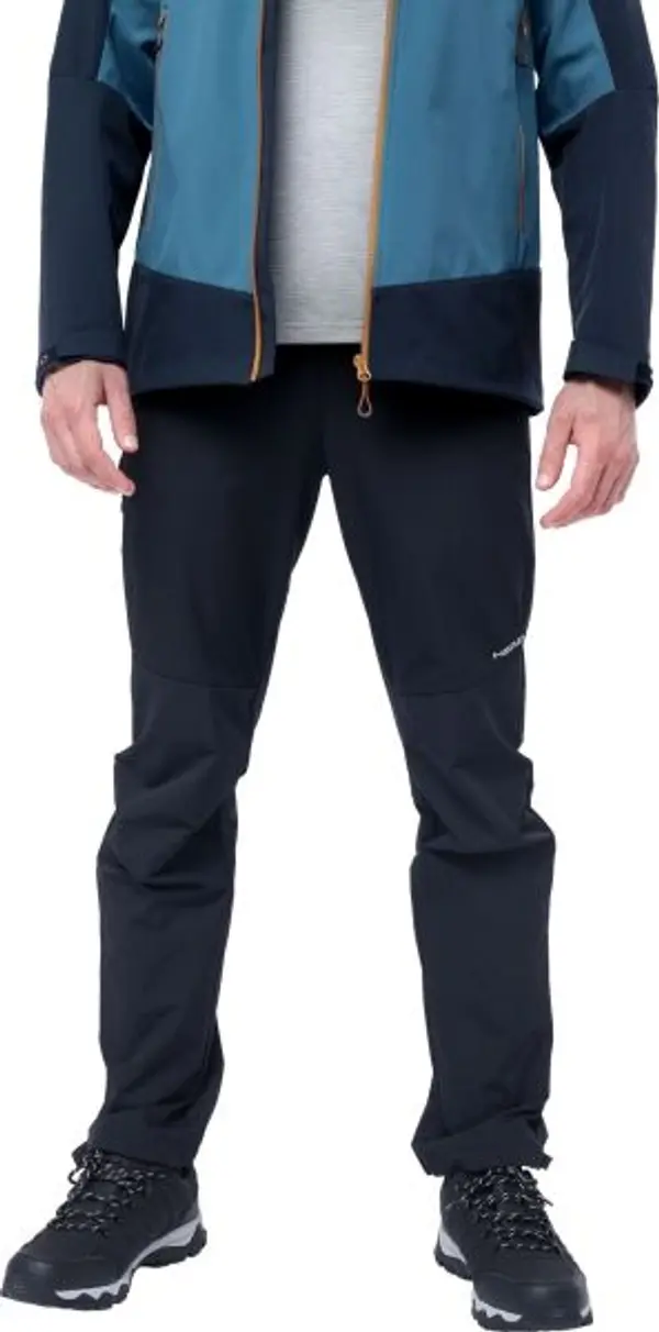 Head Head COLUM Мъжки туристически панталони, черно, размер