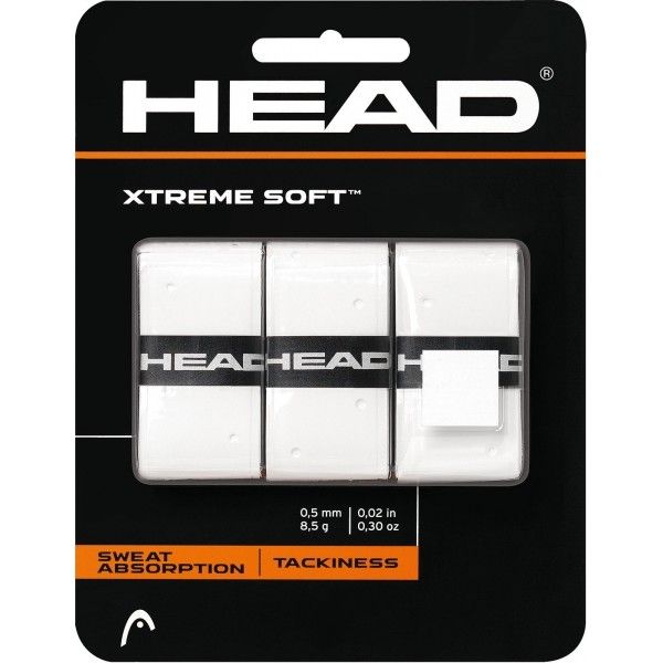 Head Head EXTREME SOFT Грип за тенис ракета, бяло, размер
