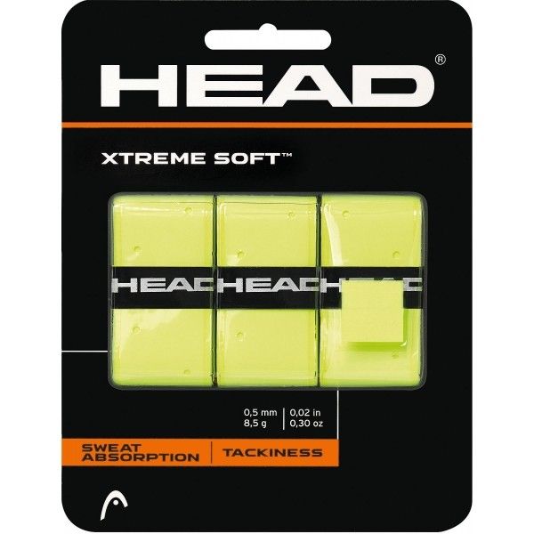 Head Head EXTREME SOFT Грип за тенис ракета, жълто, размер