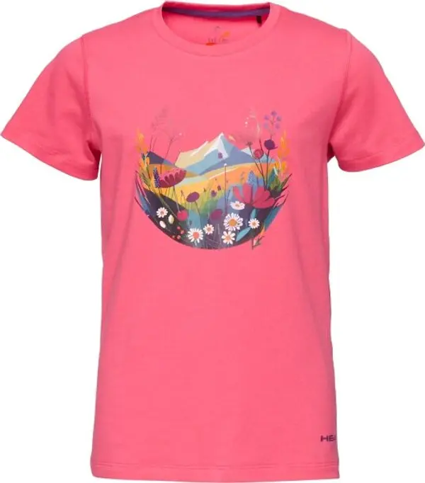 Head Head FLORIE Тениска за момичета, розово, размер 164-170