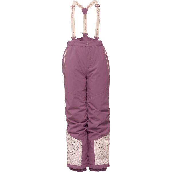 Head Head GEPPA Ски панталони за момичета, лилаво, размер