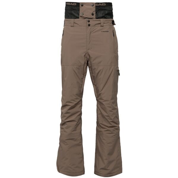 Head Head GORBY Мъжки скиорски панталон, кафяво, размер