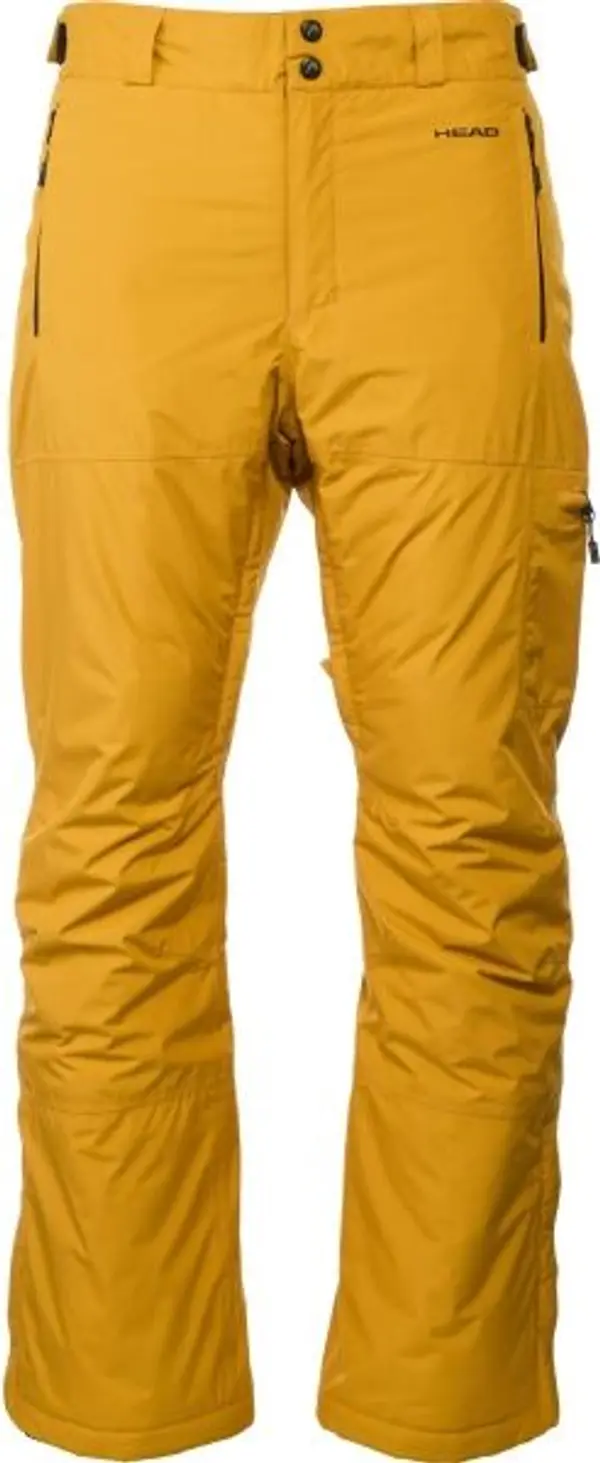 Head Head GORBY Мъжки скиорски панталон, жълто, размер