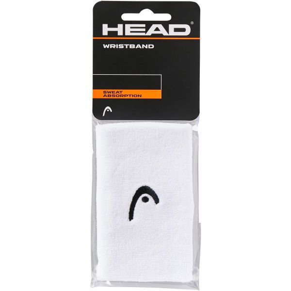 Head Head WRISTBAND 5 Абсорбиращи потта накитници, бяло, размер UNI