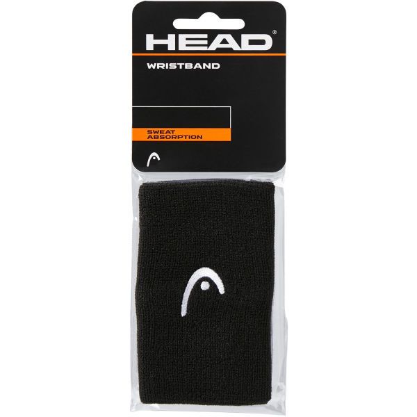 Head Head WRISTBAND 5 Абсорбиращи потта накитници, черно, размер UNI