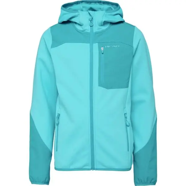 Head Head KARMEL Детски технически суитшърт, тюркоазено, размер 116-122