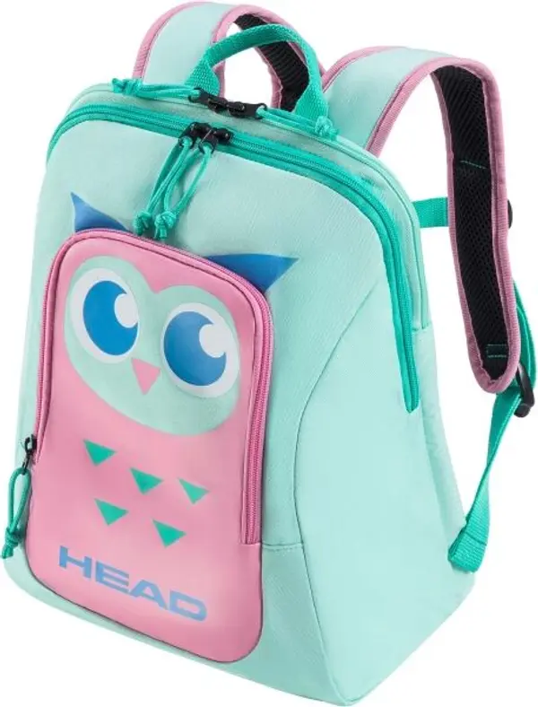 Head Head KIDS TOUR BACKPAK 14L OWL Чанта за тенис ракети, светло-зелено, размер