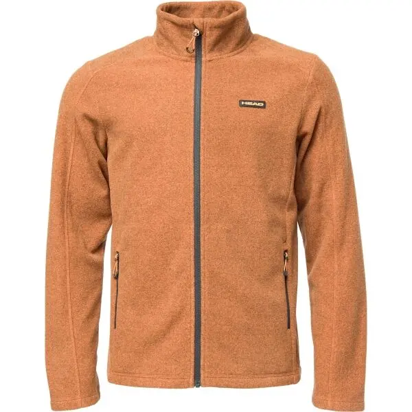 Head Head LEVON Мъжки суитшърт от флийс, оранжево, размер XXL