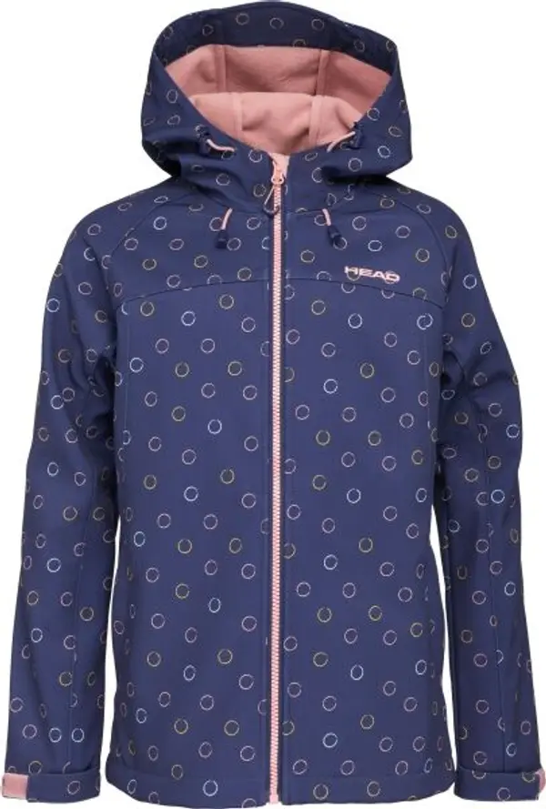 Head Head LYNX Софтшел яке за момичета, тъмносин, размер 164-170