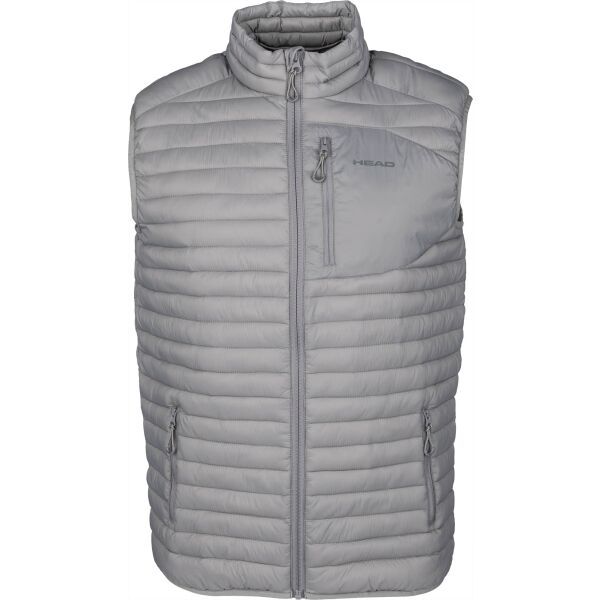 Head Head MACANNO Мъжки капитониран елек, сиво, размер