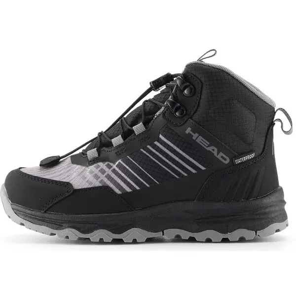 Head Head MEZO Детски туристически обувки, черно, размер