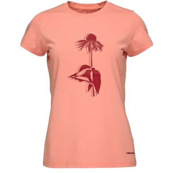 Head Head NAHARA Дамска тениска, цвят сьомга, размер