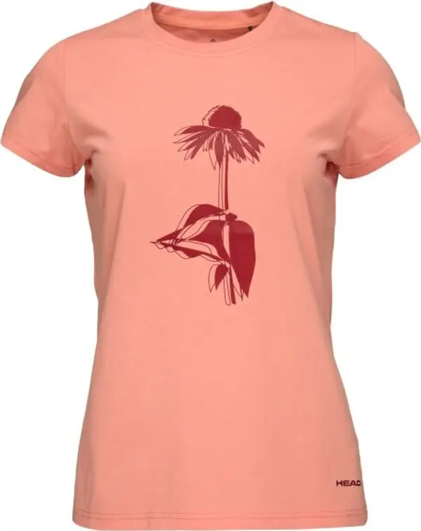 Head Head NAHARA Дамска тениска, цвят сьомга, размер XXL