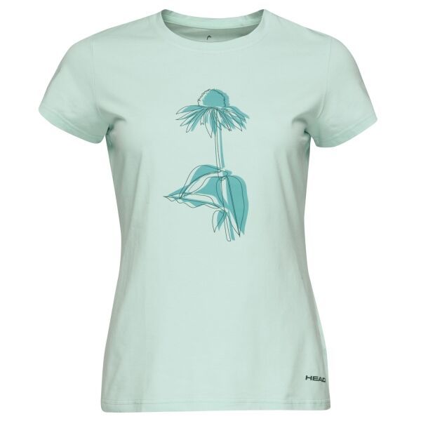 Head Head NAHARA Дамска тениска, светло-зелено, размер