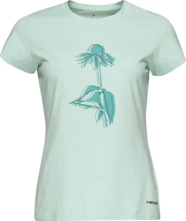 Head Head NAHARA Дамска тениска, светло-зелено, размер
