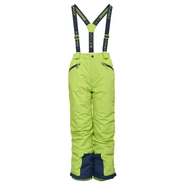 Head Head NAOKO Детски скиорски панталони, светло-зелено, размер 128-134