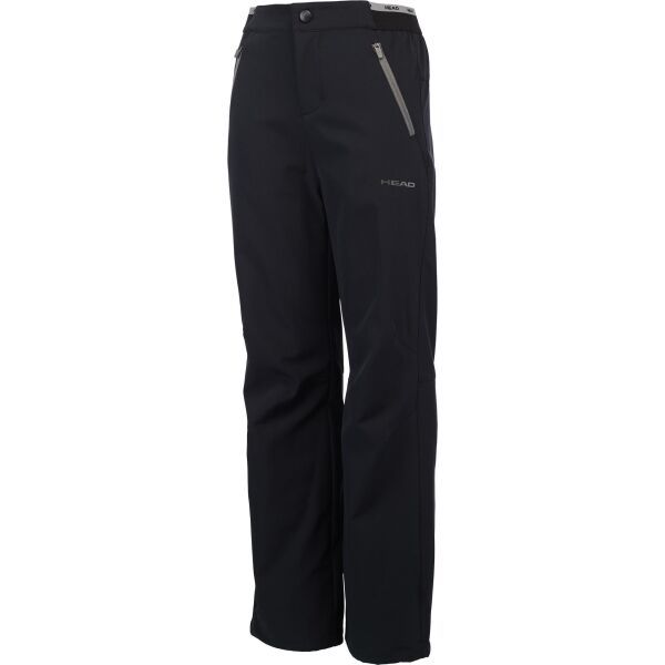 Head Head NURU Детски панталони с материя от софтшел, черно, размер