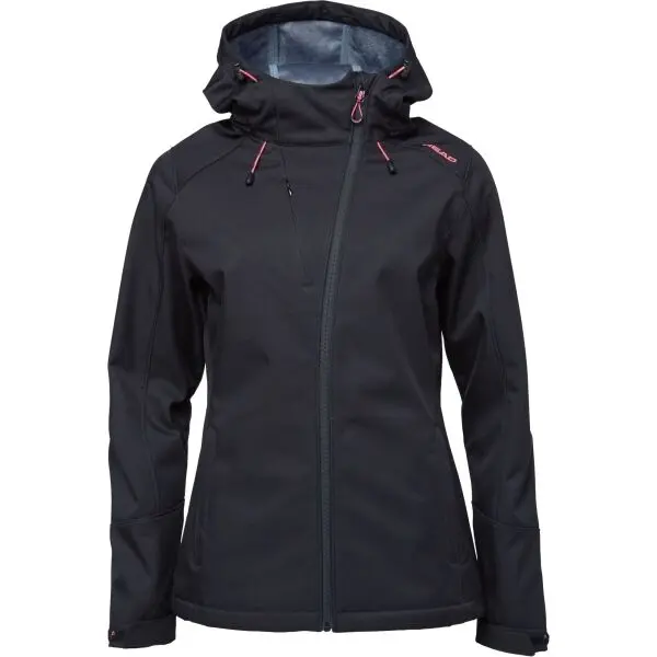 Head Head PERNILLA Дамско яке от софтшел, черно, размер XXL