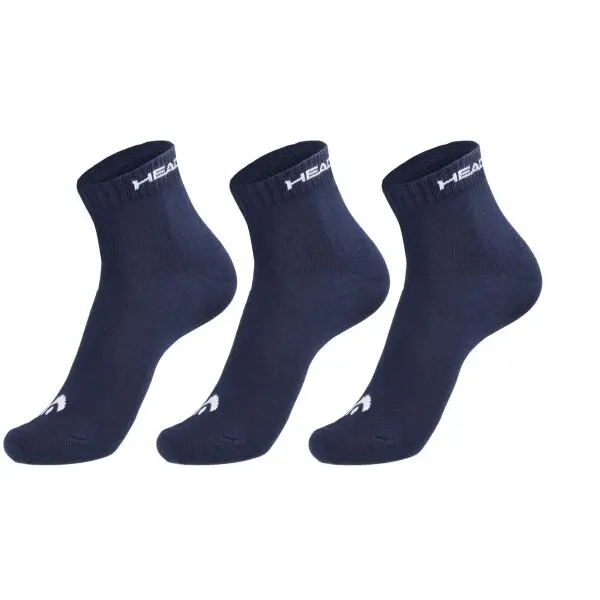 Head Head QUARTER 3P UNISEX Унисекс чорапи, тъмносин, размер 43-46
