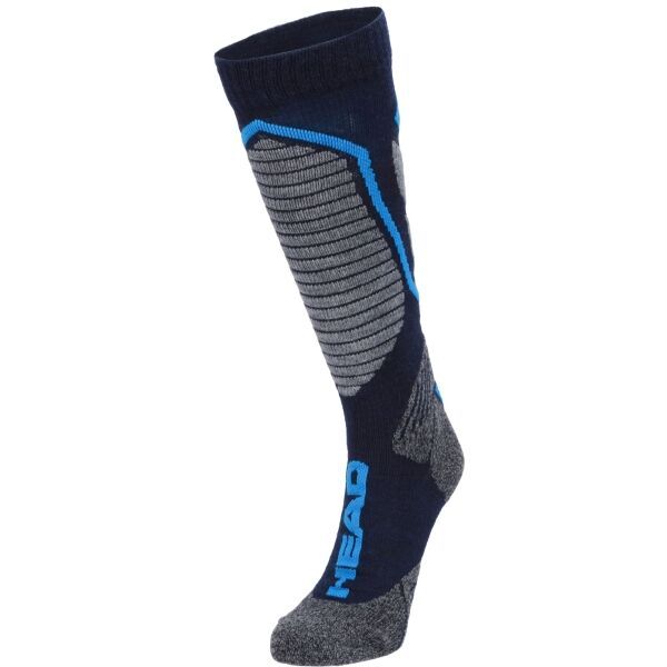 Head Head SKI PERFORMANCE KNEEHIGH 1P Скиорски чорапи, тъмносин, размер