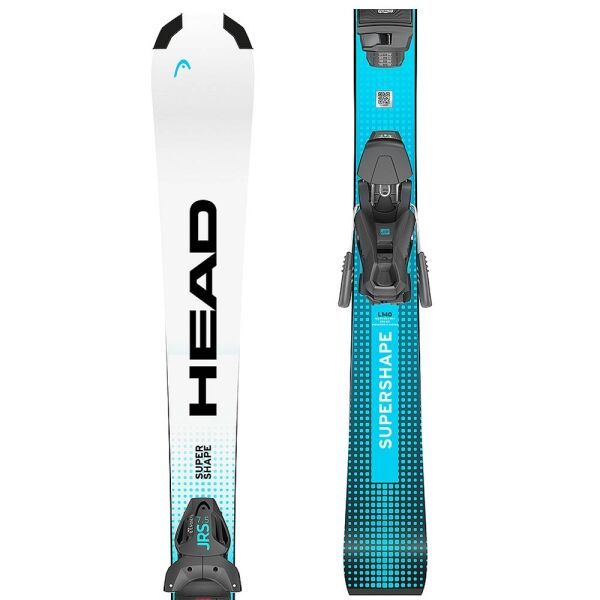 Head Head SUPERSHAPE + JRS 7.5 GW CA Детски ски, бяло, размер