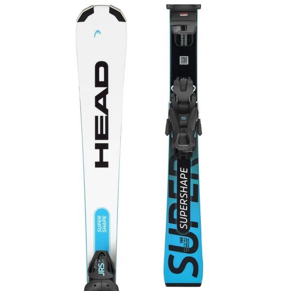 Head Head SUPERSHAPE JRS + JRS 4.5 GW CA Детски ски за спускания, бяло, размер