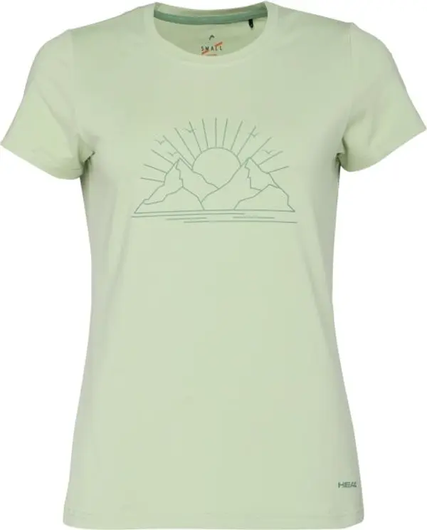 Head Head T SHIRT Дамска тениска, светло-зелено, размер