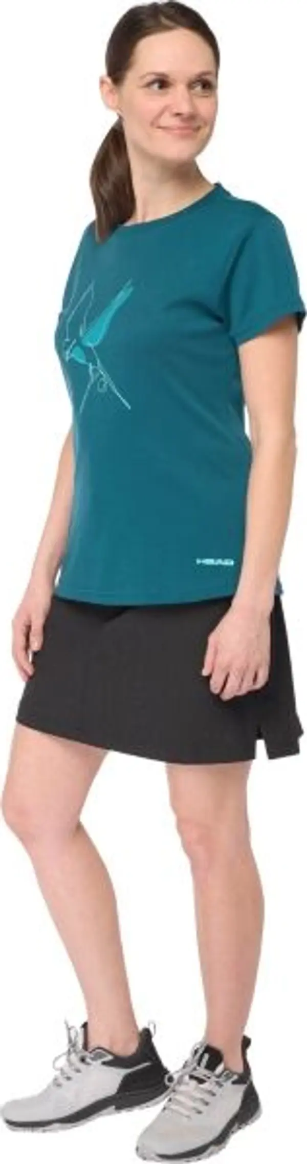 Head Head T SHIRT Дамска тениска, тъмносин, размер