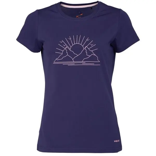 Head Head T SHIRT Дамска тениска, тъмносин, размер