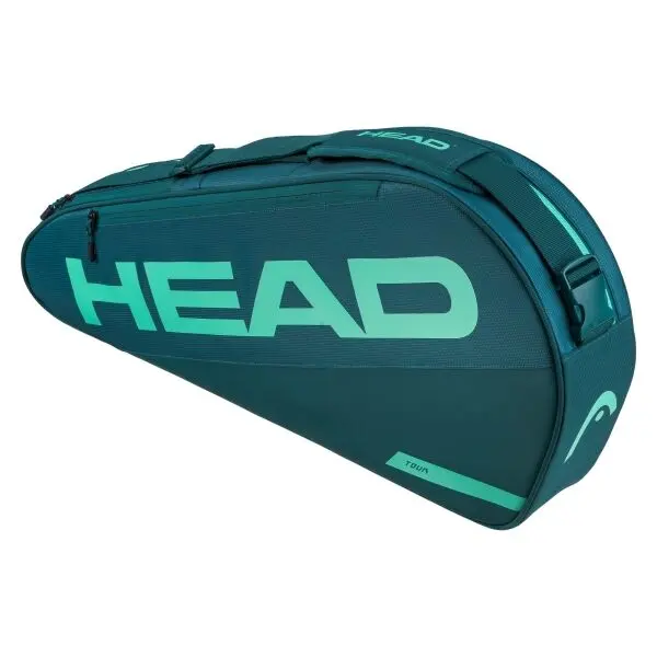 Head Head TOUR RACQUET BAG S Тенисова чанта, тъмнозелено, размер
