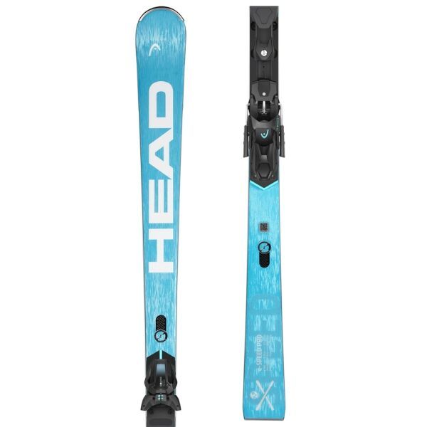 Head Head WC REBELS E-SPEED PRO + FF 11 GW Ски за спускания, тюркоазено, размер