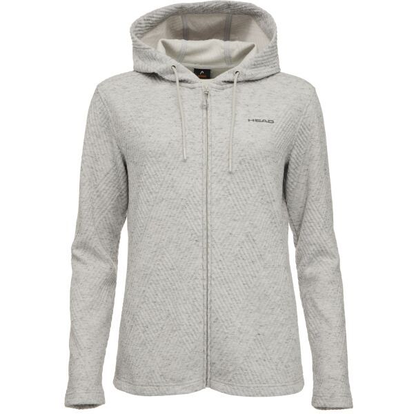 Head Head ZALENA Дамски суитшърт от технически текстил, сиво, размер