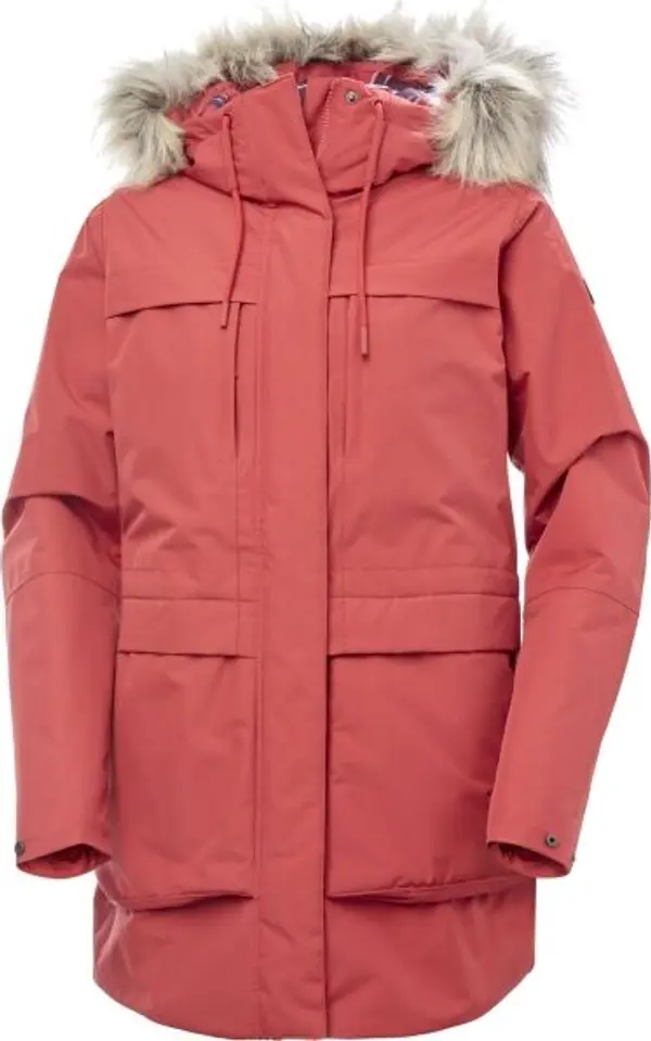 Helly Hansen Helly Hansen COASTAL Дамско яке тип парка, цвят сьомга, размер