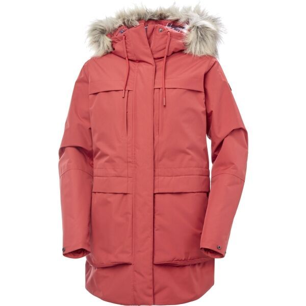 Helly Hansen Helly Hansen COASTAL Дамско яке тип парка, цвят сьомга, размер
