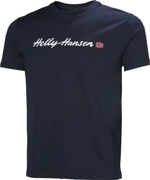 Helly Hansen Helly Hansen CORE GRAPHIC Мъжка тениска, тъмносин, размер