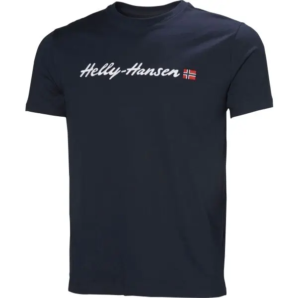Helly Hansen Helly Hansen CORE GRAPHIC Мъжка тениска, тъмносин, размер