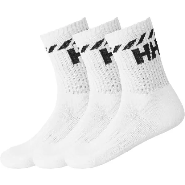 Helly Hansen Helly Hansen COTTON SPORT SOCK 3PK Унисекс спортни чорапи, бяло, размер