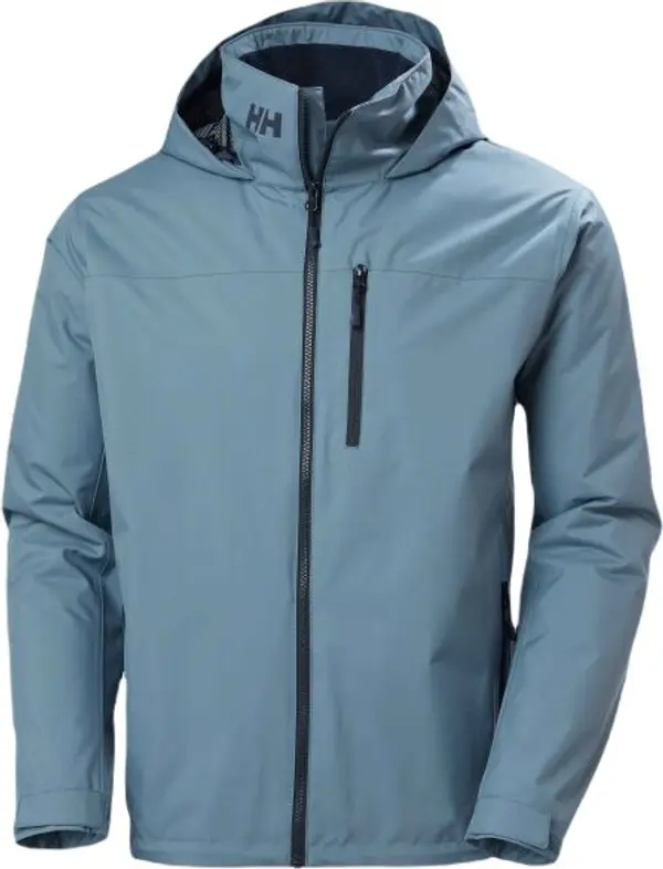 Helly Hansen Helly Hansen CREW HOODED MIDLAYER Мъжко ветроходно яке, светлосиньо, размер
