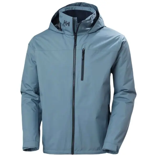 Helly Hansen Helly Hansen CREW HOODED MIDLAYER Мъжко ветроходно яке, светлосиньо, размер