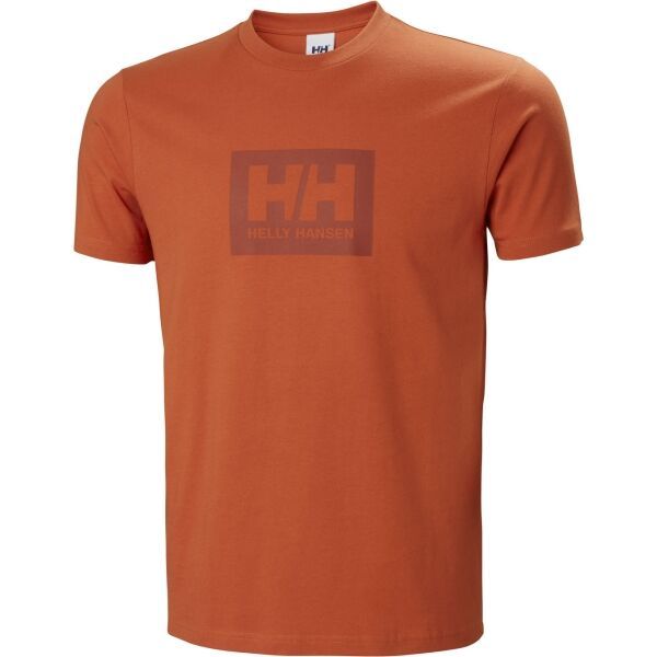 Helly Hansen Helly Hansen HH BOX TEE Мъжка тениска, оранжево, размер XL