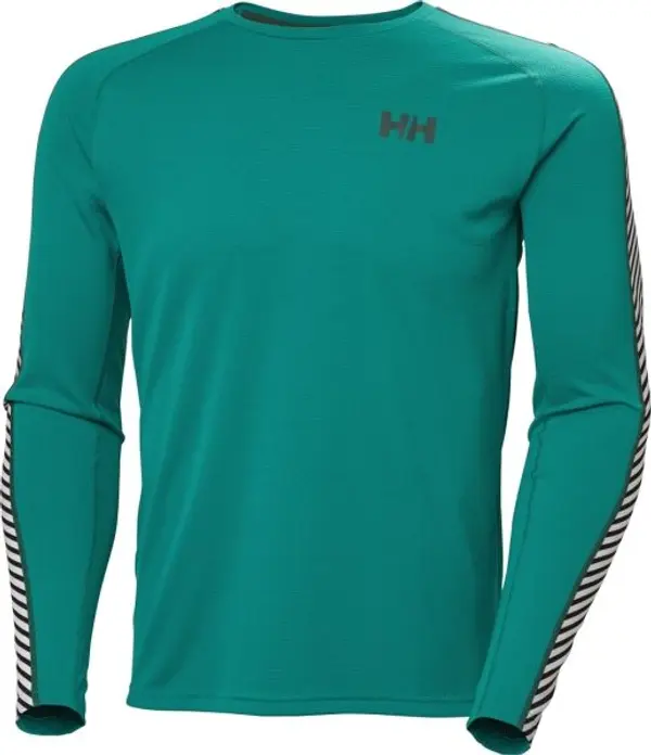 Helly Hansen Helly Hansen LIFA ACTIVE STRIPE CREW Мъжка функционална блуза, зелено, размер