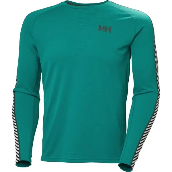 Helly Hansen Helly Hansen LIFA ACTIVE STRIPE CREW Мъжка функционална блуза, зелено, размер
